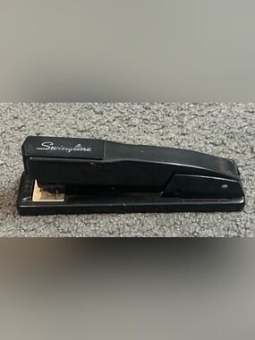 Swingline 444 Stapler Black Desktop Metal Office Supplies Accessory